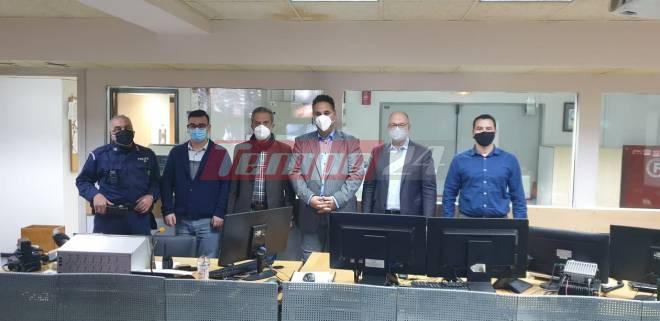 Πάτρα-Πρωτοχρονιά: Στο Κέντρο Επιχειρήσεων της Άμεσης Δράσης για ανταλλαγή ευχών