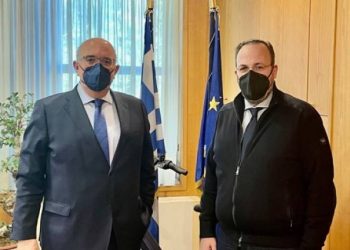 Στον Υφυπουργό Μεταφορών ο Πλάτωνας Μαρλαφέκας-Τρένο, οδικές και εμπορευματικές μεταφορές στην ατζέντα