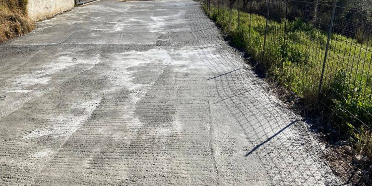 “Στρώνεται” ο δρόμος στις Πόρτες – ΦΩΤΟ