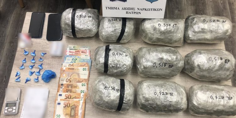 Ναρκωτικά και συλλήψεις στη Δυτική Αχαΐα – Η ανακοίνωση της ΕΛ.ΑΣ.