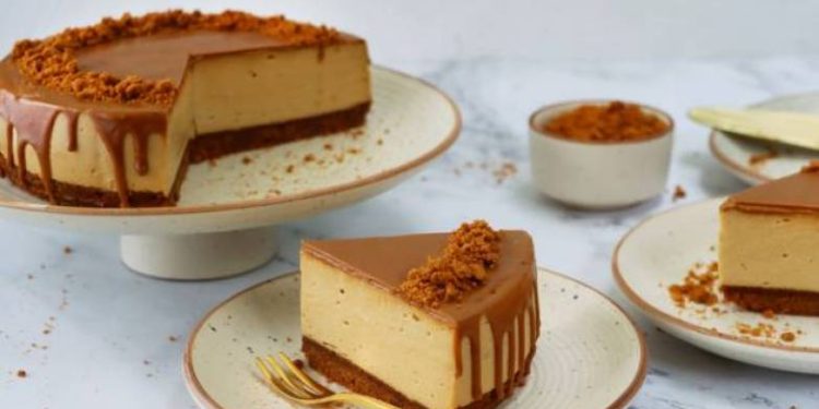 Cheesecake αλμυρής καραμέλας