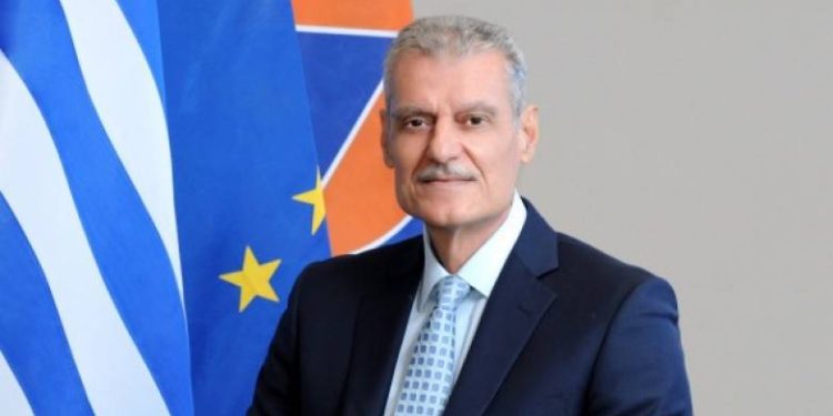 Στην Πάτρα ο υφυπουργός Πολιτικής Προστασίας Ευάγγελος Τουρνάς