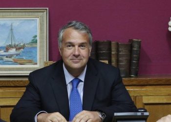 Επίσκεψη του Υπουργού Εσωτερικών Μάκη Βορίδη στα γραφεία της Νέας Δημοκρατίας στην Πάτρα