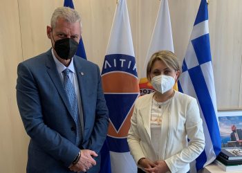 Συνάντηση Αλεξοπούλου-Τουρνά εν όψει αντιπυρικής περιόδου