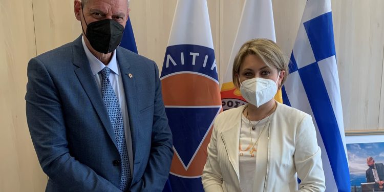 Συνάντηση Αλεξοπούλου-Τουρνά εν όψει αντιπυρικής περιόδου