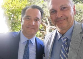 Με τον Άδωνι Γεωργιάδη συναντήθηκε ο Φωκίων Ζαΐμης