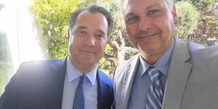 Με τον Άδωνι Γεωργιάδη συναντήθηκε ο Φωκίων Ζαΐμης