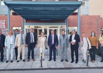 Μίνα Γκάγκα από Ζάκυνθο: Eπισκέφτηκα ένα σύγχρονο νοσοκομείο όπου τέθηκε σε λειτουργία Moνάδα Εντατικής Θεραπείας