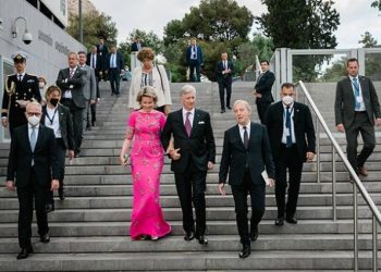 Στο Μουσείο της Ακρόπολης το βασιλικό ζεύγος του Βελγίου