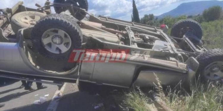 Αχαΐα – Τραγωδία στην 111: Σοκαριστική ανατροπή αγροτικού – Ένας νεκρός – Μία γυναίκα τραυματίας (ΝΕΟΤΕΡΑ)