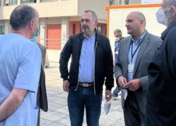 Πάτρα: Επίσκεψη Ανδρέα Κατσανιώτη στο Νοσοκομείο “Άγιος Ανδρέας”