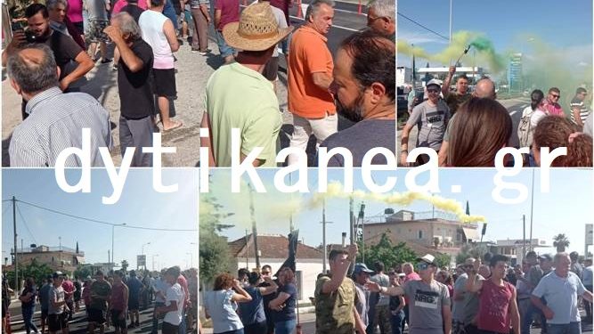 Πατρών – Πύργου: Συμβολικός αποκλεισμός της εθνικής στο Γομοστό – “Ασφάλεια χωρίς αποκλεισμούς”, ζητούν στα χωριά – ΦΩΤΟ – ΒΙΝΤΕΟ