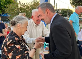 Στον Αλισσό ο Αχαιός Υφυπουργός Εξωτερικών Ανδρέας Κατσανιώτης