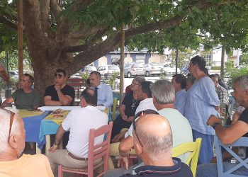 Κατσανιώτης και Αλεξοπούλου στον Άνω Αλισσό για την Πατρών – Πύργου