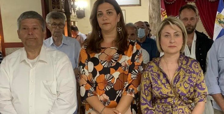 Στην Κάτω Αχαΐα για τη γιορτή του Πολιούχου η Χριστίνα Αλεξοπούλου