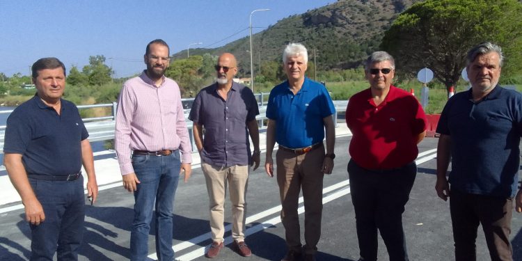 Δυτική Αχαΐα – Δόθηκε στην κυκλοφορία η γέφυρα της Καλογριάς
