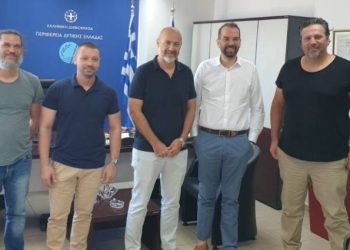 Στον Περιφερειάρχη οι πρόεδροι των Σωματείων Εστίασης Δυτικής Ελλάδας