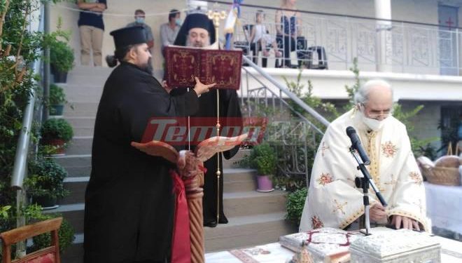 Αγία Μαρίνα: Με λαμπρότητα ο Μέγας Εσπερινός χοροστατούντος του Μητροπολίτη Πατρών – ΦΩΤΟ