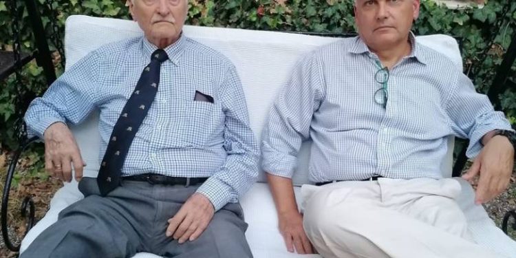 Οι ευχές του Φωκίωνα Ζαΐμη στον πατέρα του Ανδρέα
