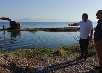 Μπονάνος: Αμεση ανταπόκριση για να ανοίξει η μπούκα στον ποταμό Πείρο – ΦΩΤΟ