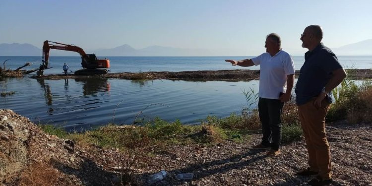 Μπονάνος: Αμεση ανταπόκριση για να ανοίξει η μπούκα στον ποταμό Πείρο – ΦΩΤΟ