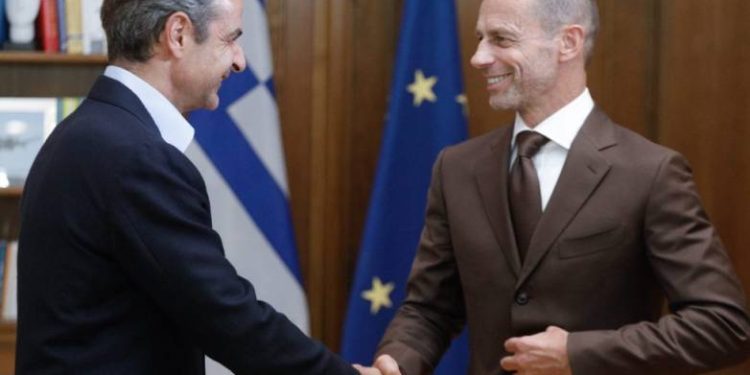 Μητσοτάκης σε Τσέφεριν: «Η Ελλάδα κινείται προς τη σωστή κατεύθυνση για την αντιμετώπιση των προβλημάτων»