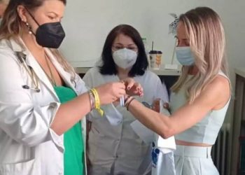 Αντιγόνη Ντρισμπιώτη: Πρωταθλήτρια και στον εθελοντισμό – Το μήνυμα που έστειλε από το νοσοκομείο Καρδίτσας