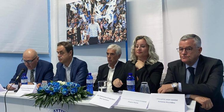 Παρουσία Κονταδάκη τα εγκαίνια των νέων γραφείων της ΔΗΜ.Τ.Ο. Δυτικής Αχαΐας – Δείτε ΦΩΤΟ