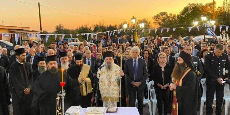 Συγκίνηση στα αποκαλυπτήρια του μνημείου των εκτελεσθέντων κατά την περίοδο  1941-44 – Πλήθος κόσμου παρακολούθησε την εκδήλωση – ΦΩΤΟ