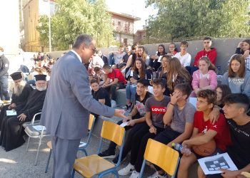 Διαδοχικές επισκέψεις του Διοικητή της 6ης ΥΠΕ Γ. Καρβέλη στην Χαλανδρίτσα