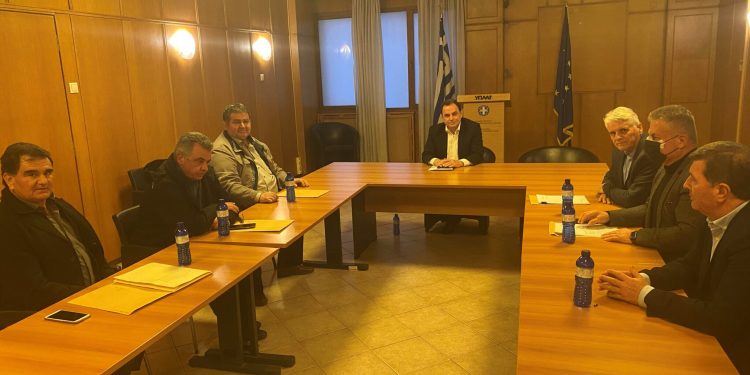 Δυτική Αχαΐα: Συνάντηση με τον Υπουργό Αγροτικής Ανάπτυξης Γιώργο Γεωργαντά