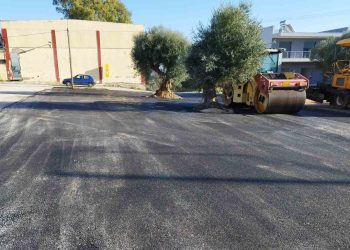 Ασφαλτοστρώσεις σε τμήματα τριών οδών στην Κάτω Αχαΐα