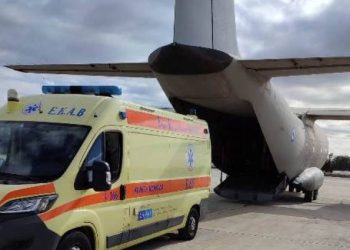 Άραξος: Αεροδιακομιδή ζωής, εν μέσω κακοκαιρίας, για μεταφορά 40χρονου με εγκεφαλικό