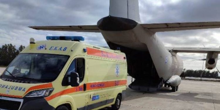 Άραξος: Αεροδιακομιδή ζωής, εν μέσω κακοκαιρίας, για μεταφορά 40χρονου με εγκεφαλικό