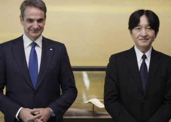 Με τον διάδοχο του ιαπωνικού θρόνου, συναντήθηκε στο Τόκιο ο Κυρ. Μητσοτάκης