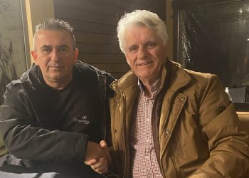 Ο Νίκος Θεοδωρόπουλος με τον Σπύρο Μυλωνά: “Μας ενώνει η αγάπη για ένα καλύτερο αύριο για τα χωριά μας”