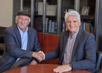 Με τον Σπύρο Μυλωνά ο Φίλιππας Αθανασόπουλος από το Μαζαράκι