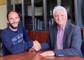 Ο Θανάσης Τσάμης με τον Σπύρο Μυλωνά: “Μαζί μπορούμε περισσότερα”