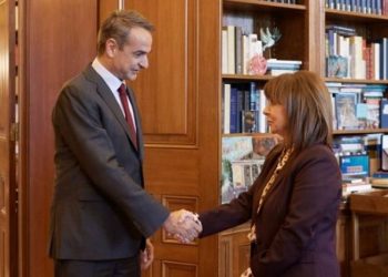 Συνάντηση του Πρωθυπουργού με την Πρόεδρο της Δημοκρατίας
