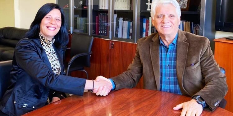 Η Ταρσίτσα (Ρίτσα) Πατέλη-Παναγιωτακόπουλου υποψήφια με τον Σπύρο Μυλωνά