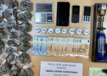Συνελήφθη αλλοδαπός άνδρας για διακίνηση ναρκωτικών στην Ηλεία