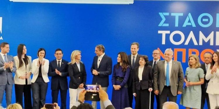 Η Ειρήνη Αγαπηδάκη Επικεφαλής του ψηφοδελτίου Επικρατείας της ΝΔ – Ο Κυριάκος Μητσοτάκης παρουσίασε το ψηφοδέλτιο