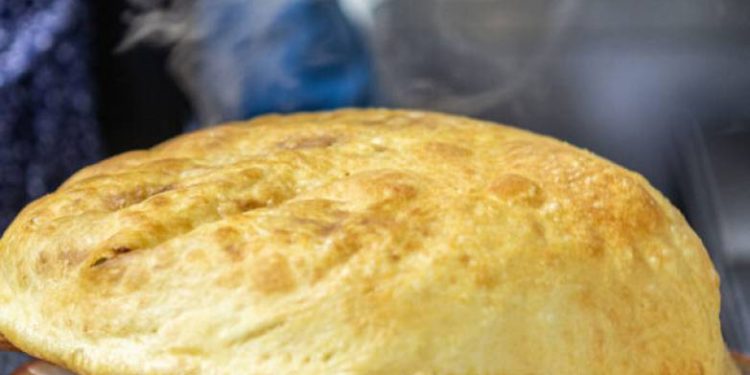 Τηγανόψωμο με φέτα
