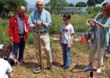 Φωκίων Ζαΐμης: Δενδροφύτευση για την ημέρα της μέλισσας
