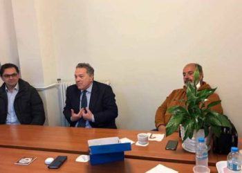 Στην Ένωση Σωματείων Καλαθοσφαίρισης Αχαΐας και Ηλείας ο Κώστας Σβόλης – ΦΩΤΟ