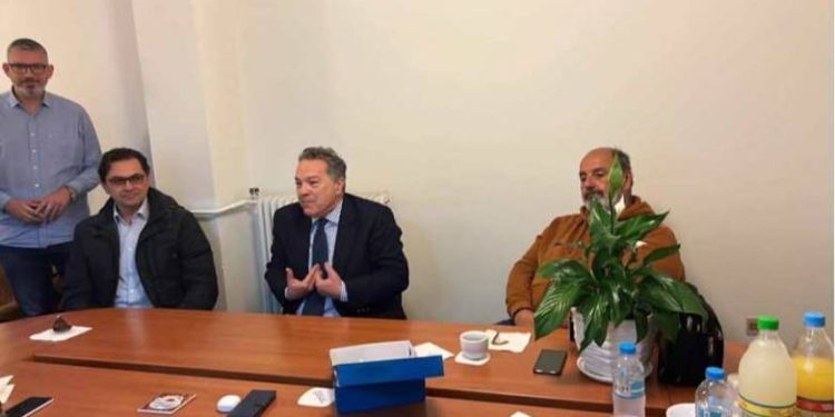 Στην Ένωση Σωματείων Καλαθοσφαίρισης Αχαΐας και Ηλείας ο Κώστας Σβόλης – ΦΩΤΟ