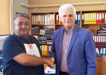 Στο πλευρό του Σπύρου Μυλωνά ο Βασίλης Κανελλόπουλος: “Ένας άνθρωπος με ποιότητα, ήθος και απλότητα”