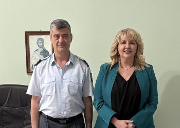 Η Αννα Μαστοράκου σε ανοικτή γραμμή με τους ανθρώπους της ΕΛ.ΑΣ. και της Π.Υ. της Αιγιάλειας