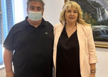 Στο ΓΝ Αιγίου η Άννα Μαστοράκου