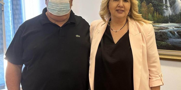 Στο ΓΝ Αιγίου η Άννα Μαστοράκου